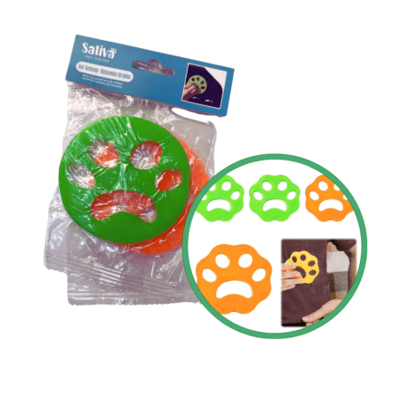 Removedor de pelos 2 unidades silicona