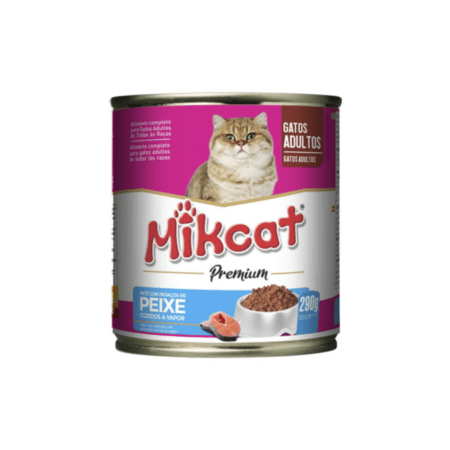 Paté Mikcat gato adulto pescado 290g