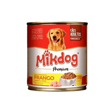 Paté Mikdog perro adulto pollo 290g