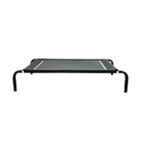 XXL Cama Elevada color negro (114x76x15H) SQPD201