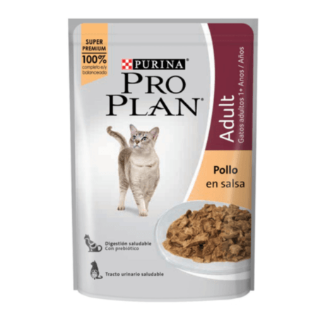 Salsa ProPlan gato adulto pollo 85g