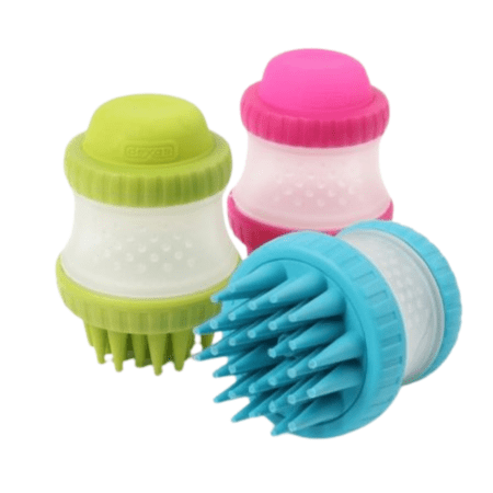 Masajeador con dispensador de shampoo DW33