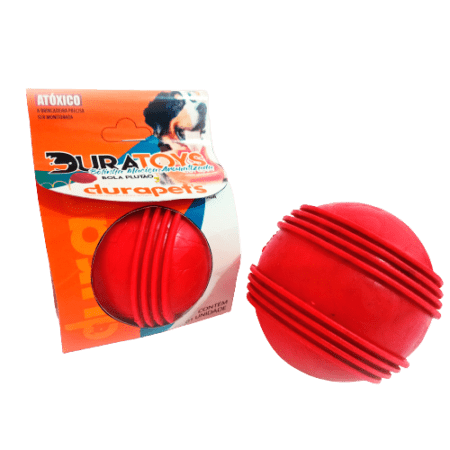 Juguete macizo Durapets pelota Ovni tamaño 80 mm