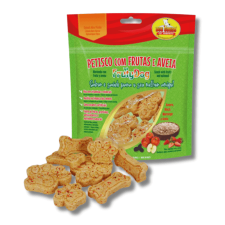 Galletitas de yuca con frutas deshidratadas, 140 g.