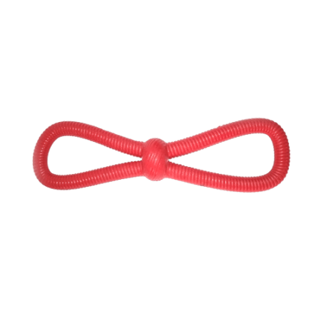 Juguete macizo Durapets Loop flex moña 35,5 cm