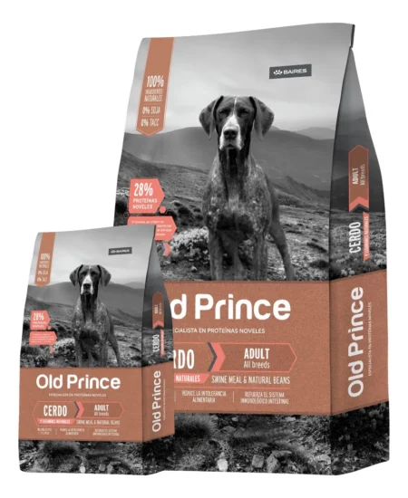 Alimento Old Prince cerdo 15+3kg