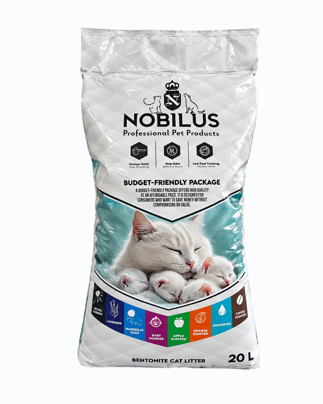 Arena aglomerante Nobilus 20lts lavanda